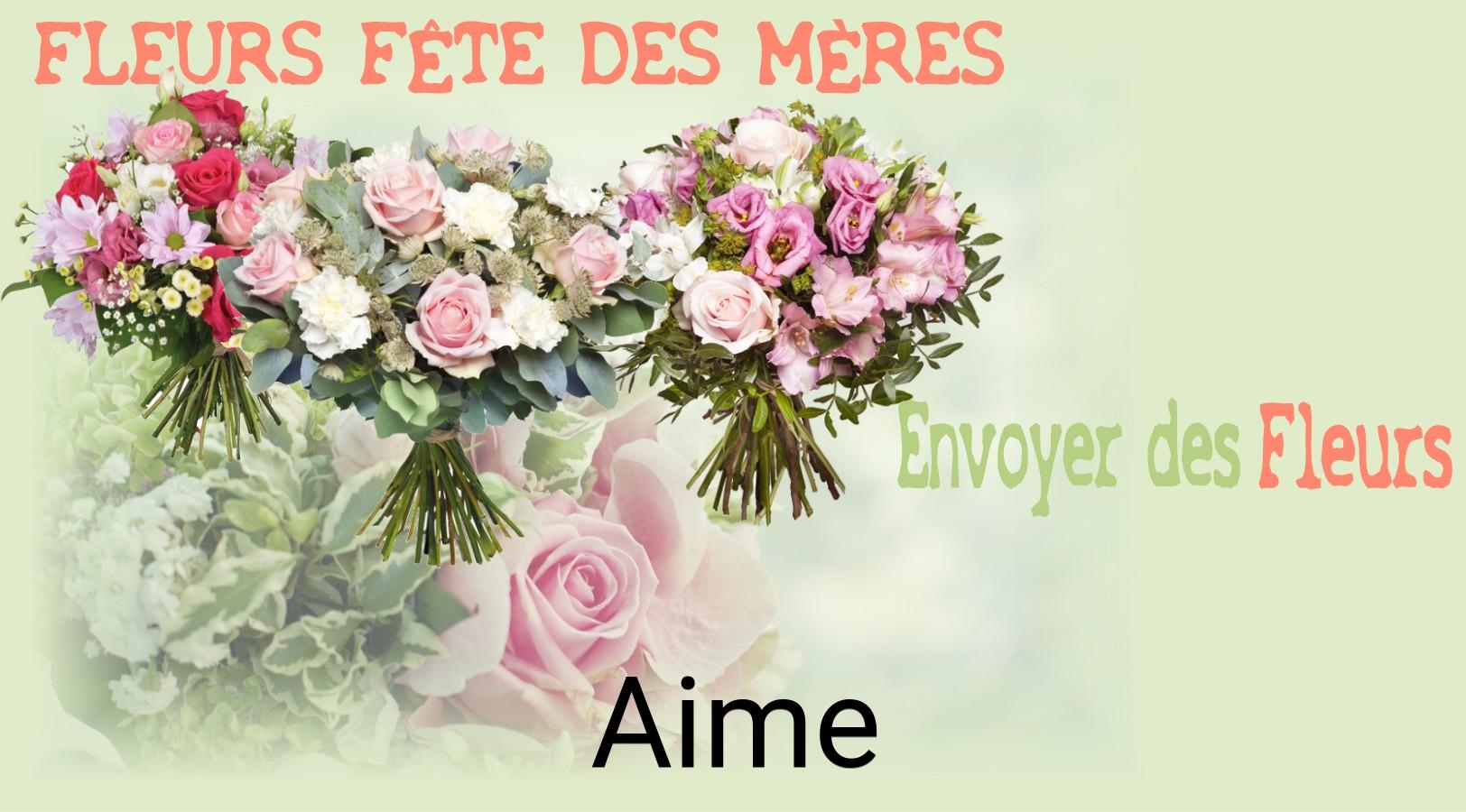 Bouquet de Fête des Mères livré à Aime