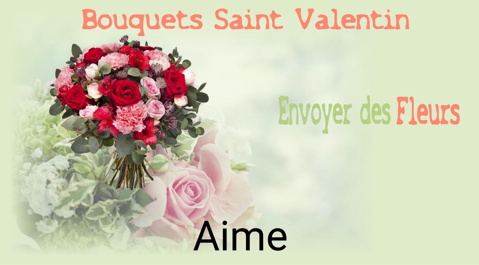 Roses de Saint-Valentin livrées à Aime